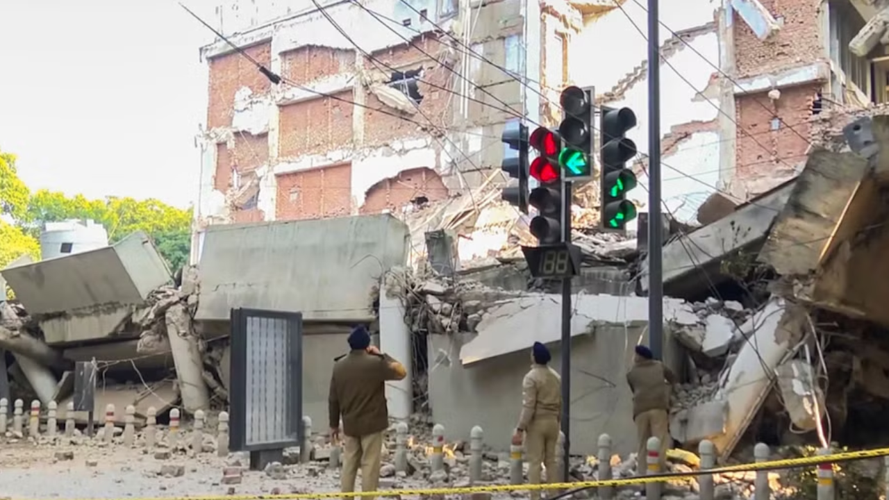 Multi-storey building collapses