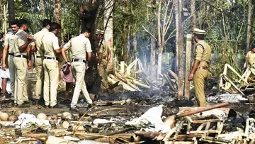 Mundathikode Blast Police Searching