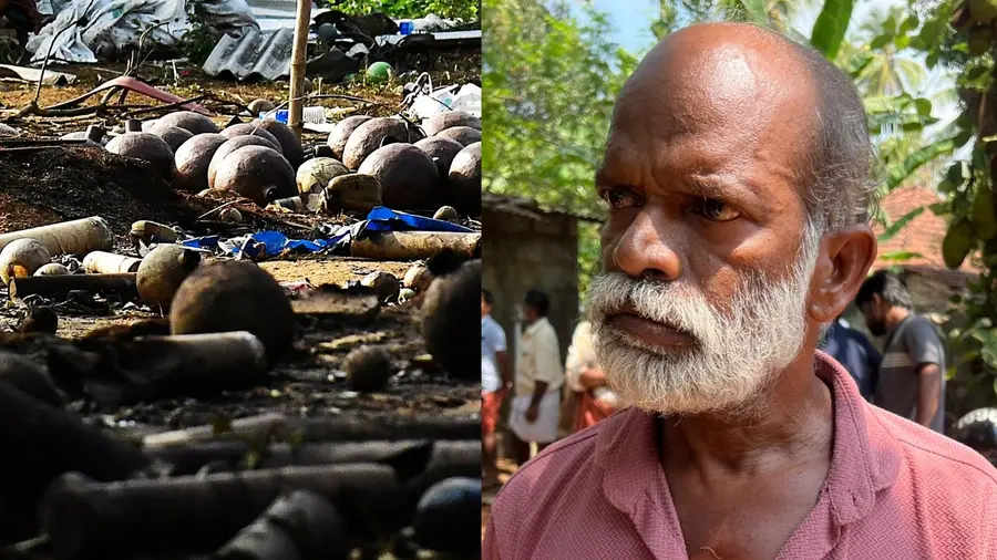 Mundathikode Fire Cracker Blast