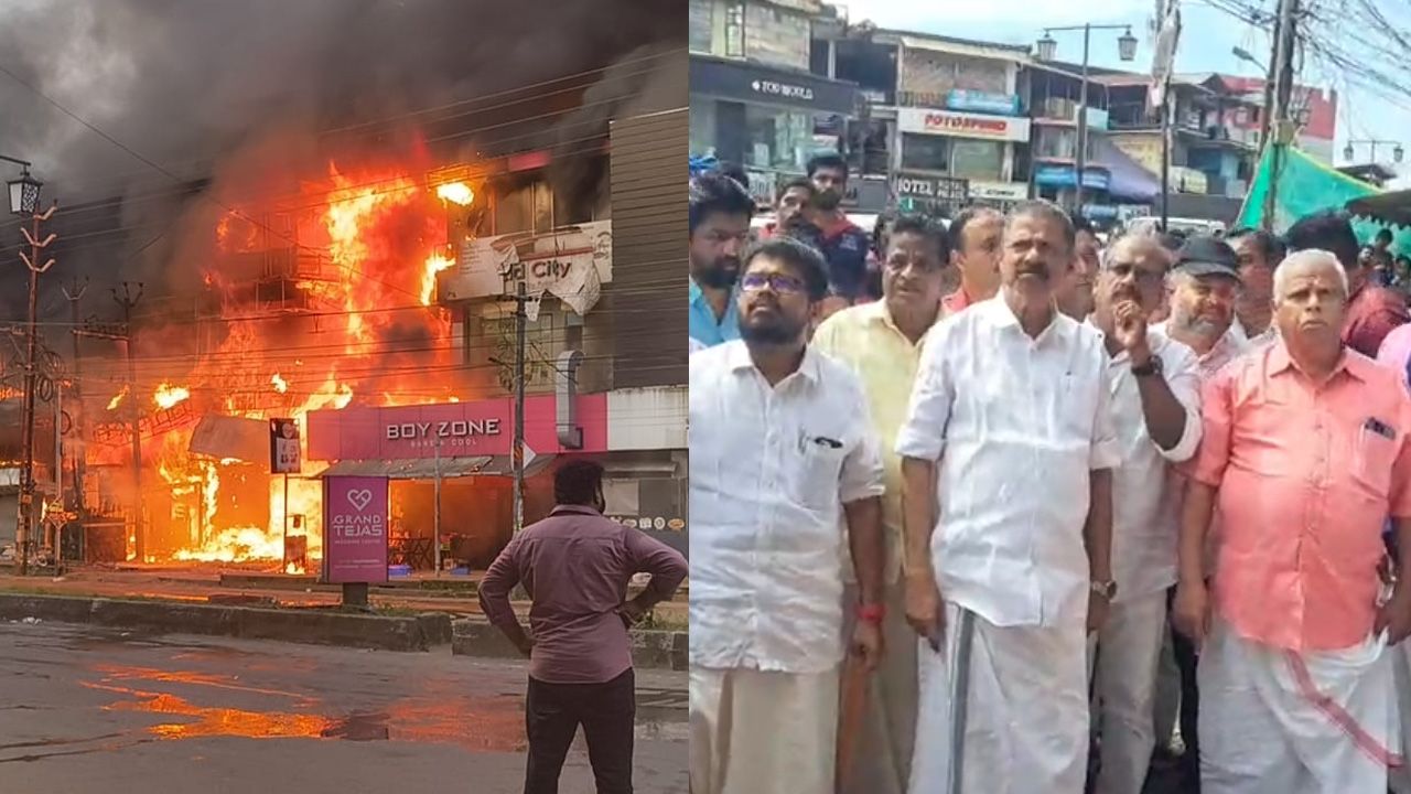 Mv govindan about thaliparamba fire accident
