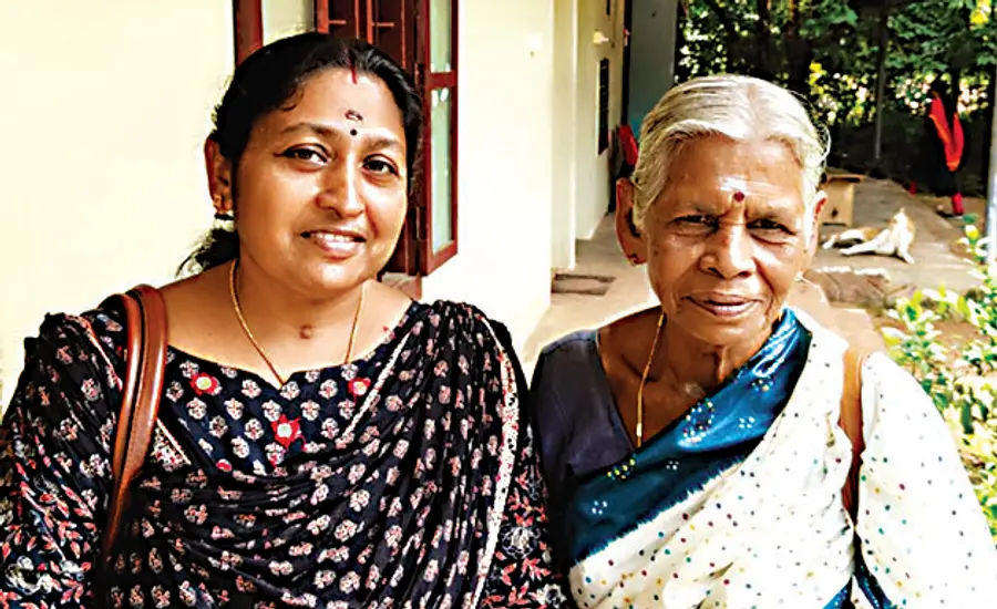 Ponnamma with Prerak Asha Rani