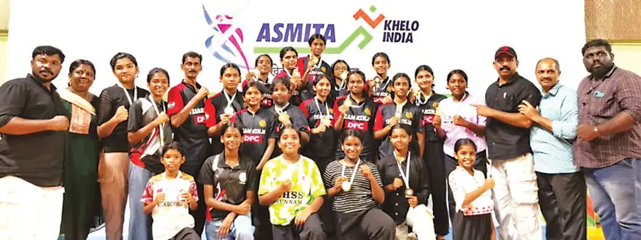 കേരള സ്റ്റേറ്റ് പെൻകാക് സിലാട്ട് വുമൺസ് ലീഗിൽ നേട്ടംകൊയ്ത മാവേലിക്കര പെൻകാക് സിലാട്ട് അക്കാദമി അംഗങ്ങൾ