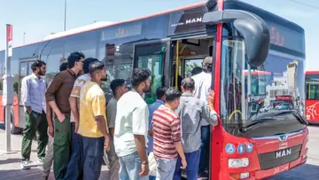 Mwasalat free bus ride