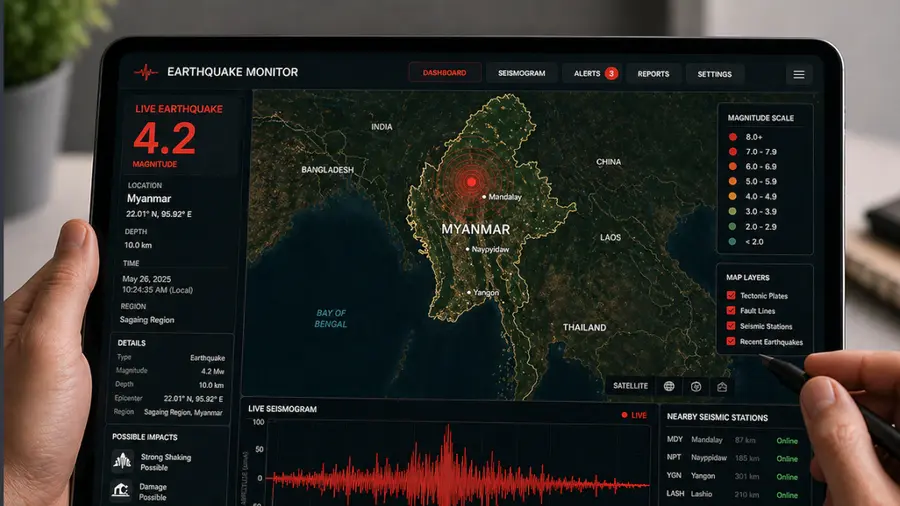 Myanmar earthquake