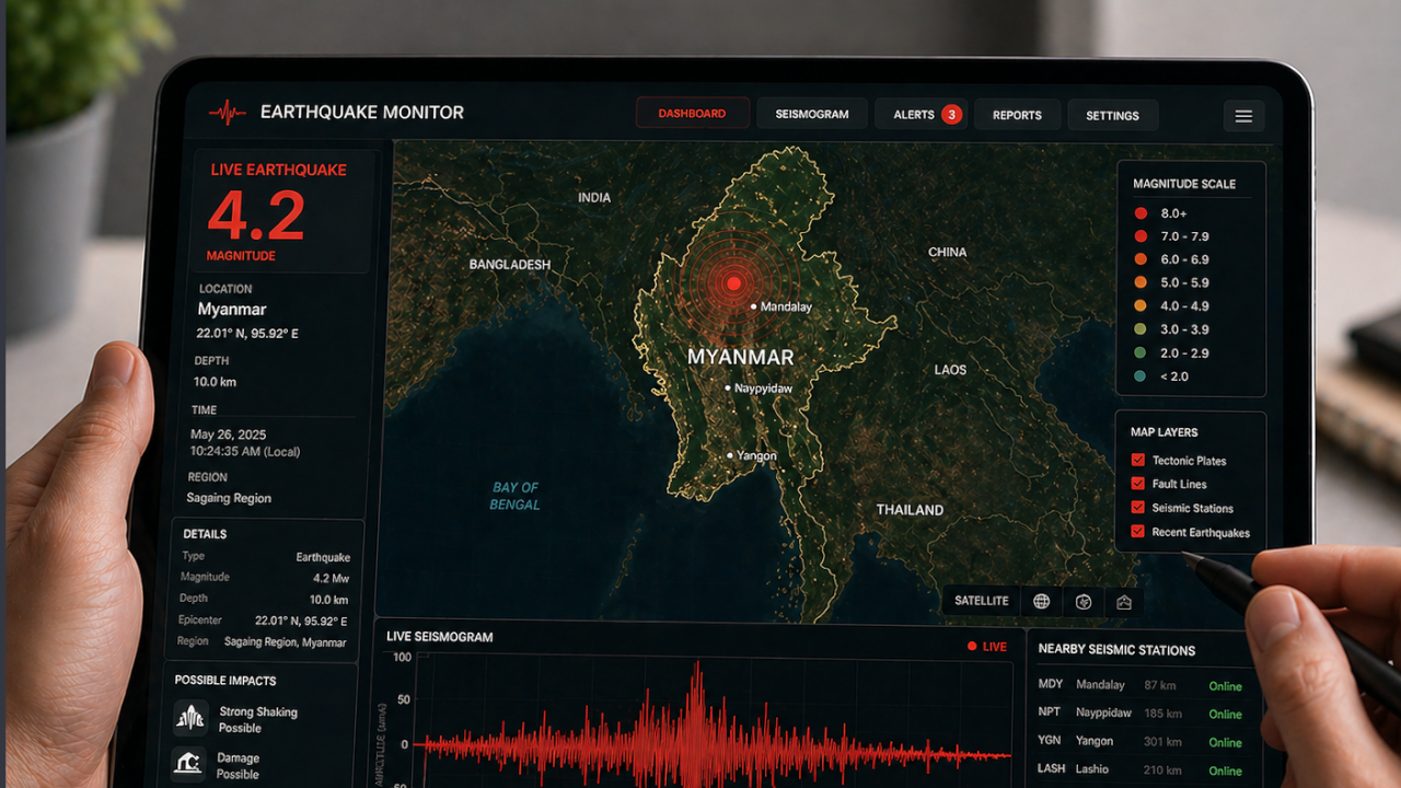 Myanmar earthquake