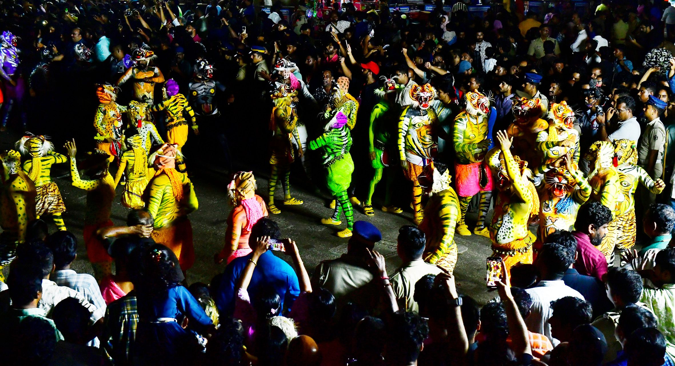 പുലികളിയിൽ നിന്ന്