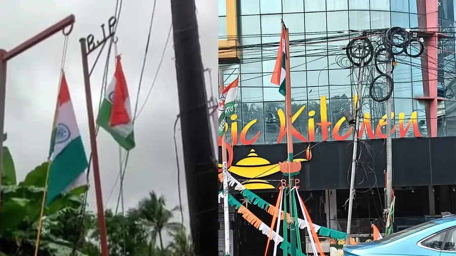 National flag placed on BJP’s party mast