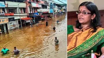 Neetha K Gopal Ranni Twon Flood