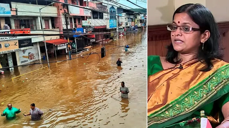 Neetha K Gopal Ranni Twon Flood