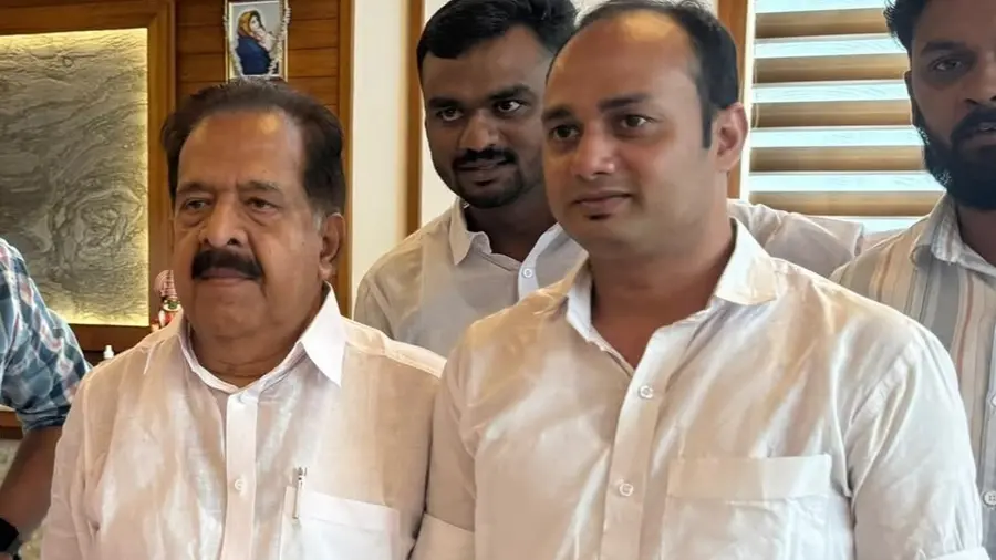 Nikhil paily ramesh chennithala