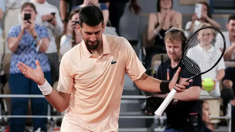 Novak Djokovic dancing