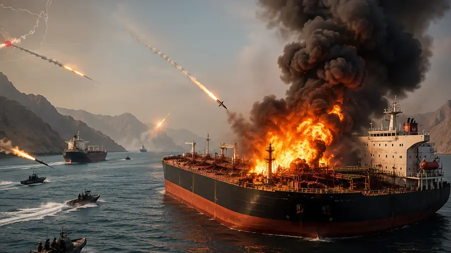 Oil tanker attack