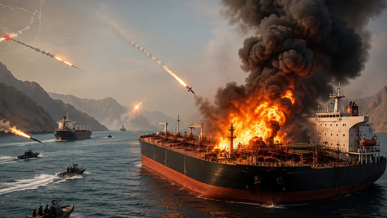 Oil tanker attack