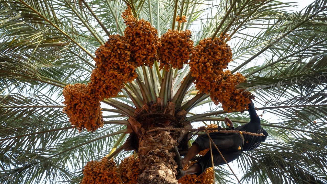 Oman date harvest