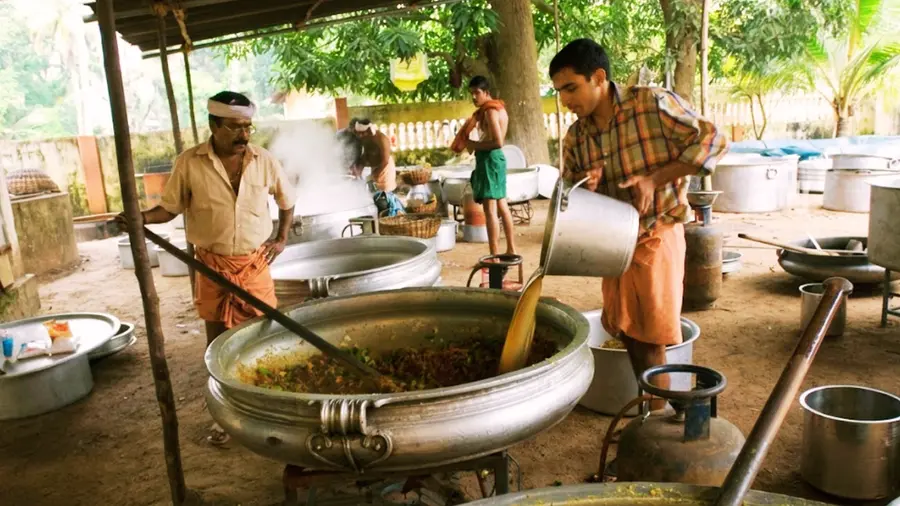 Onam Catering Workers
