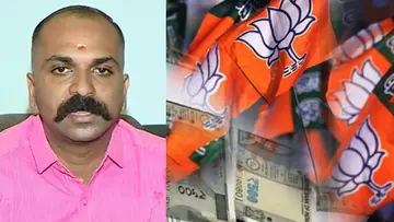 P Akshay BJP Black Money