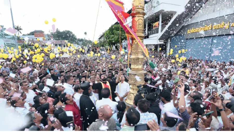Flag hoisting