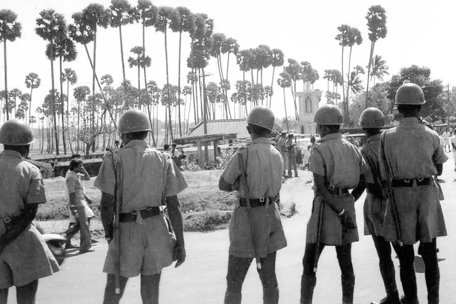 1977ൽ പാലക്കാട് സിവിൽ സ്റ്റേഷൻ പരിസരത്തെ ബ്ലാക്ക് ആൻഡ് വൈറ്റ് കാഴ്ച