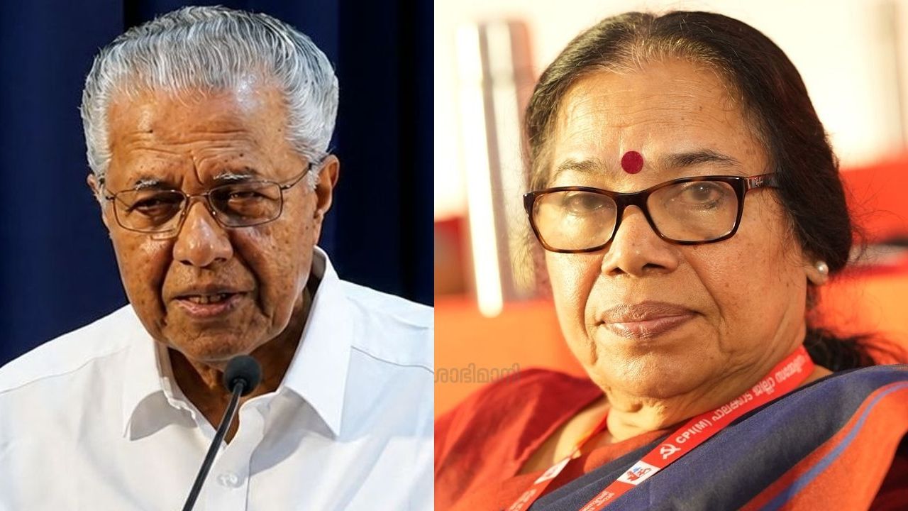 PINARAYI VIJAYAN P K SREEMATHI 