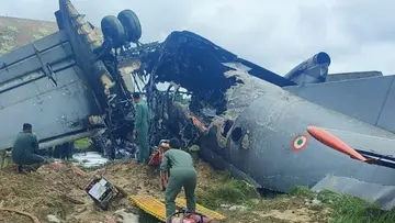 PLANE CRASH.