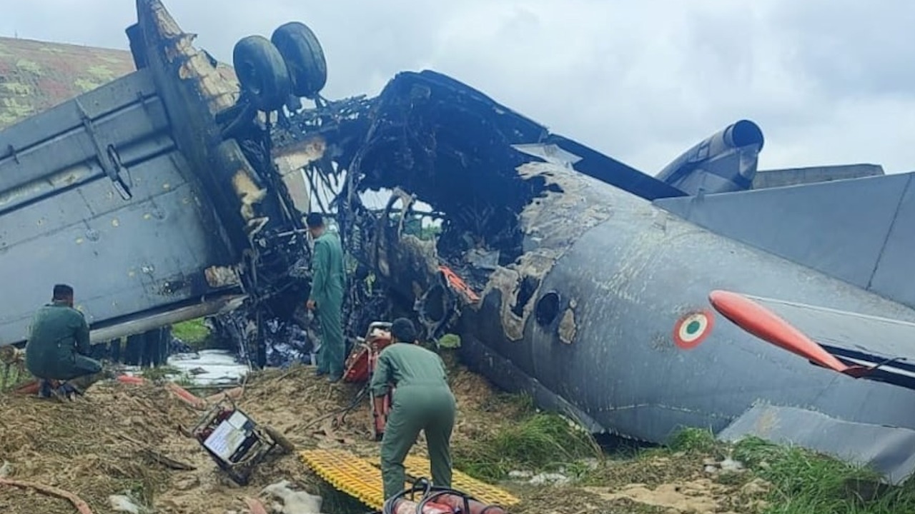 PLANE CRASH.