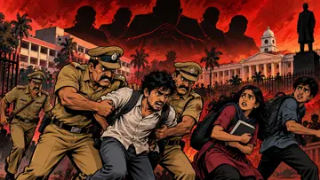 POLICE AGAINST SFI