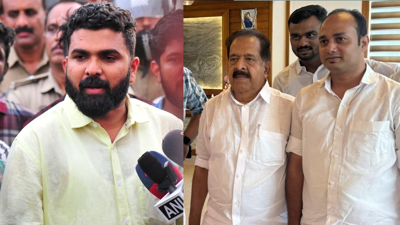 P S Sanjeev Nikhil paily ramesh chennithala.jpg