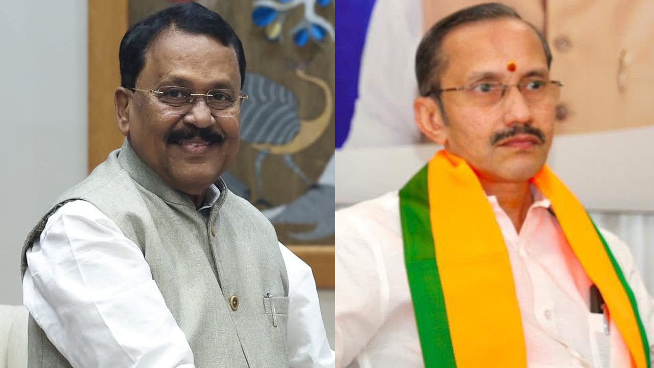 P S  Sreedharan Pillai and M T Ramesh.JPG