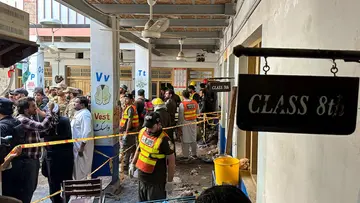 Pakistan School Collapse
