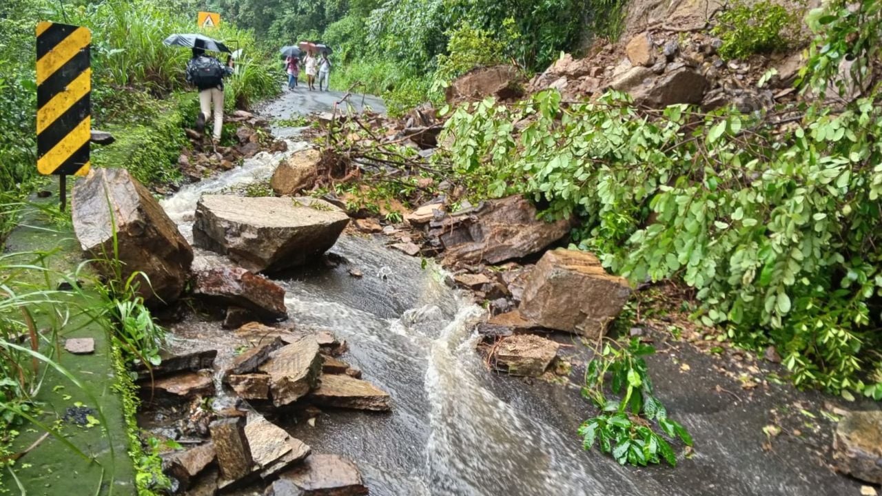 Palchuram Road Landslides
