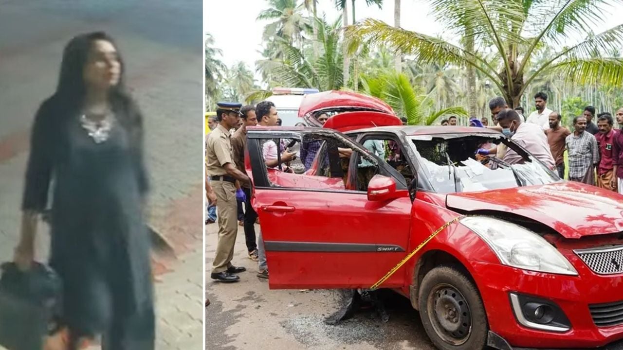 Perambra Car Fire Sona Death