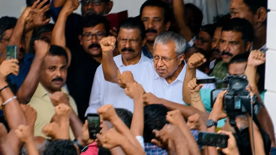 Pinarayi Vijayan ED raid