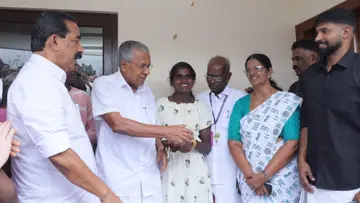 Pinarayi Vijayan Hands Over 'Snehaveedu' Key Devapriya