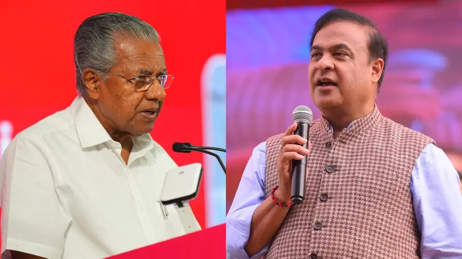Pinarayi Vijayan Himanta Biswa Sarma