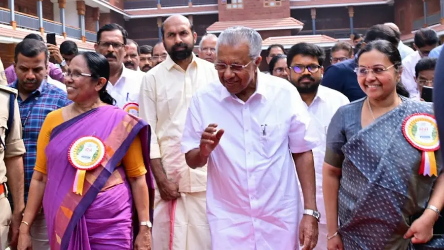 Pinarayi Vijayan K K Shaikaja Veena George