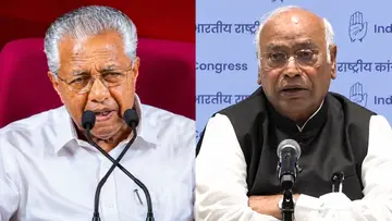 Pinarayi Vijayan Mallikarjun Kharge