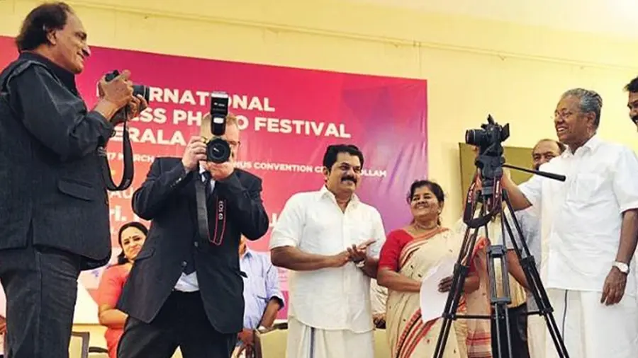 Pinarayi Vijayan Raghu rai
