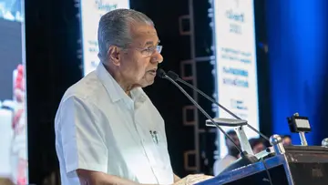 Pinarayi Vijayan Speaking