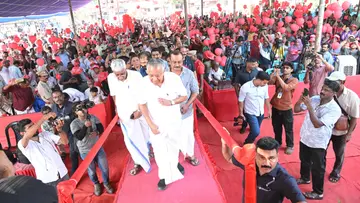Pinarayi Vijayan at LDF Ponnani Campaign
