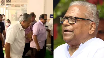 Pinarayi visits vs