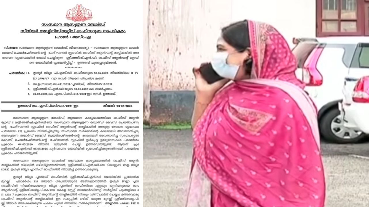 Planning Board Thrissur Office Sabna