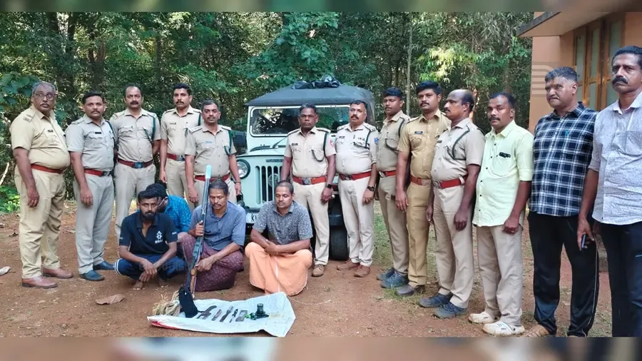 Poaching Gang Arrested in Konni
