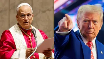 Pope leo - Trump