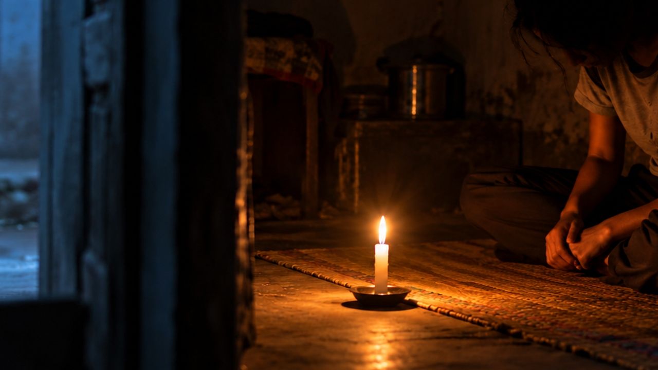 Power Cut Candle Light