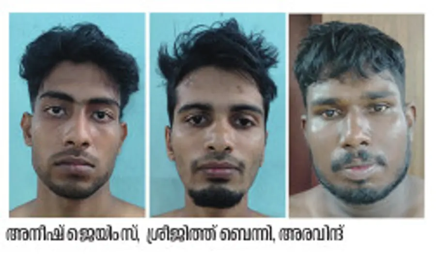 അനീഷ് ജെയിംസ്,  ശ്രീജിത്ത് ബെന്നി, അരവിന്ദ്