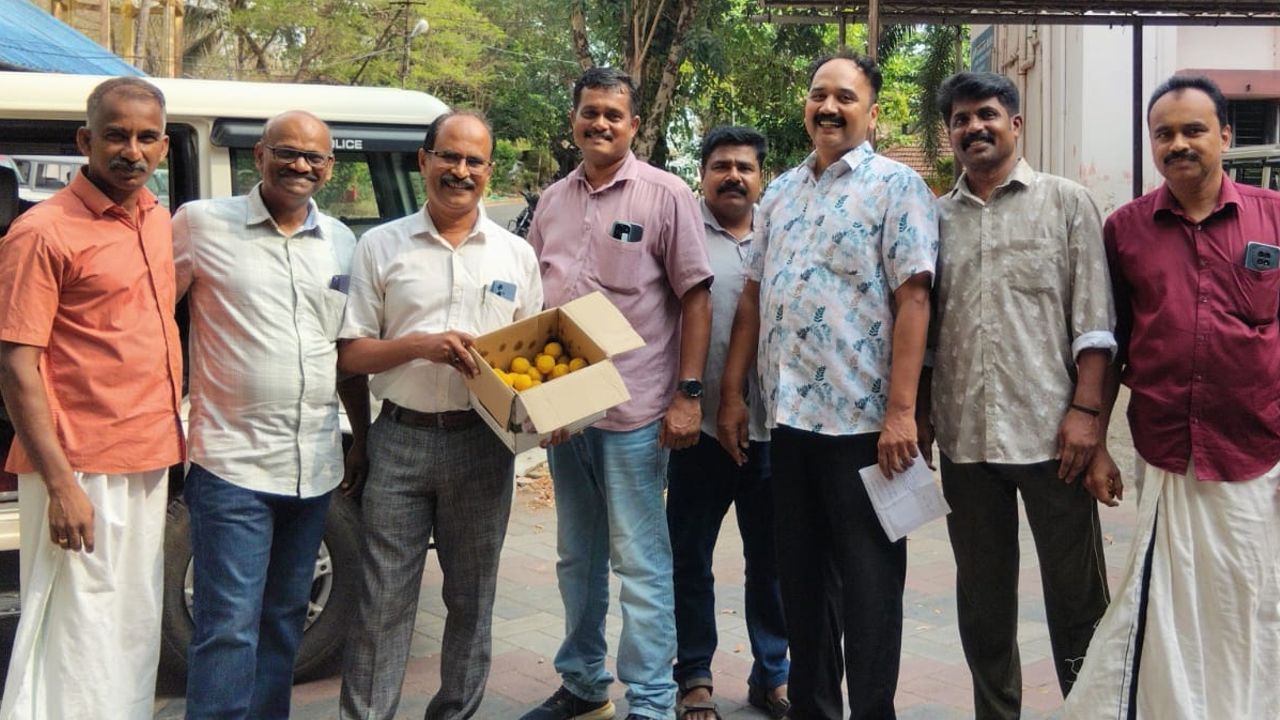 Pro UDF policemen celebrates election victory