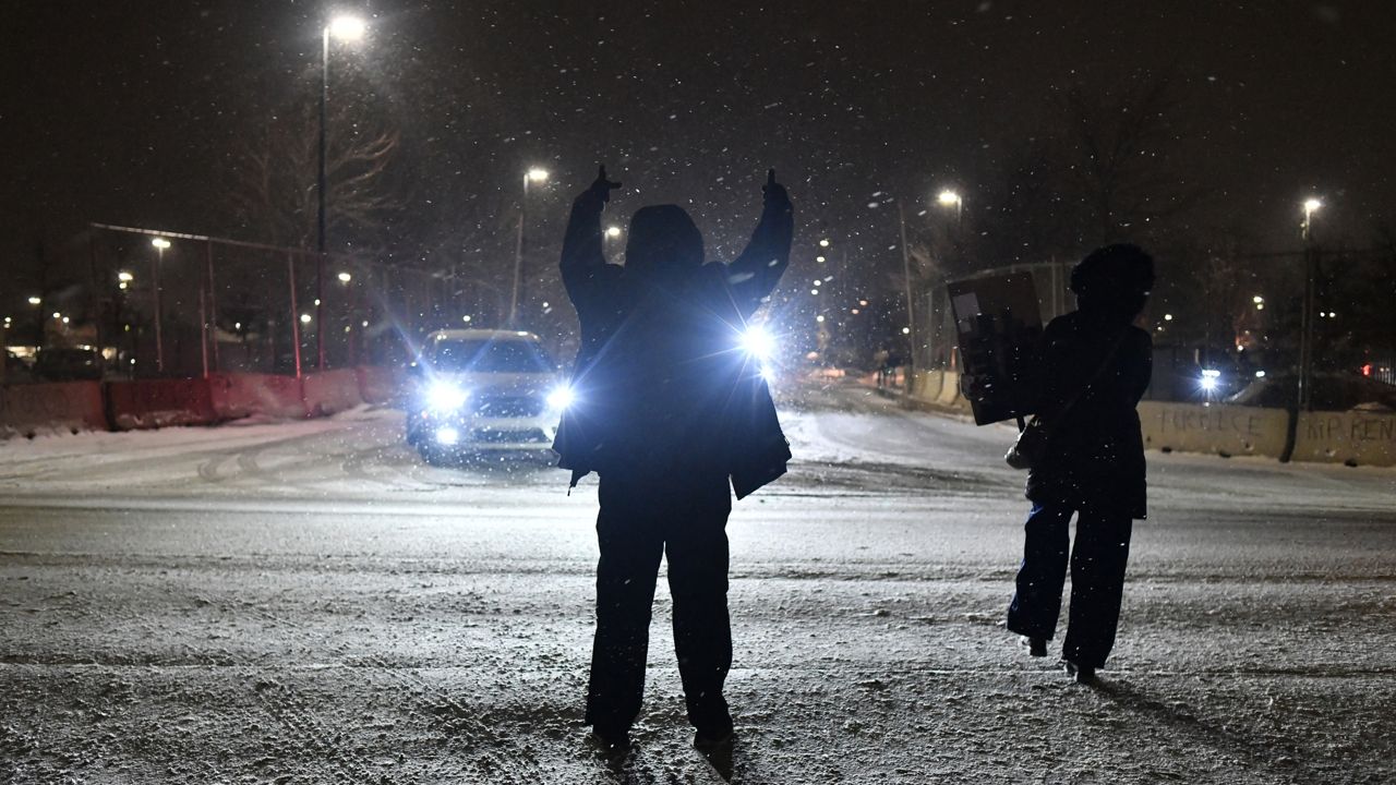 Protest Against ICE agents