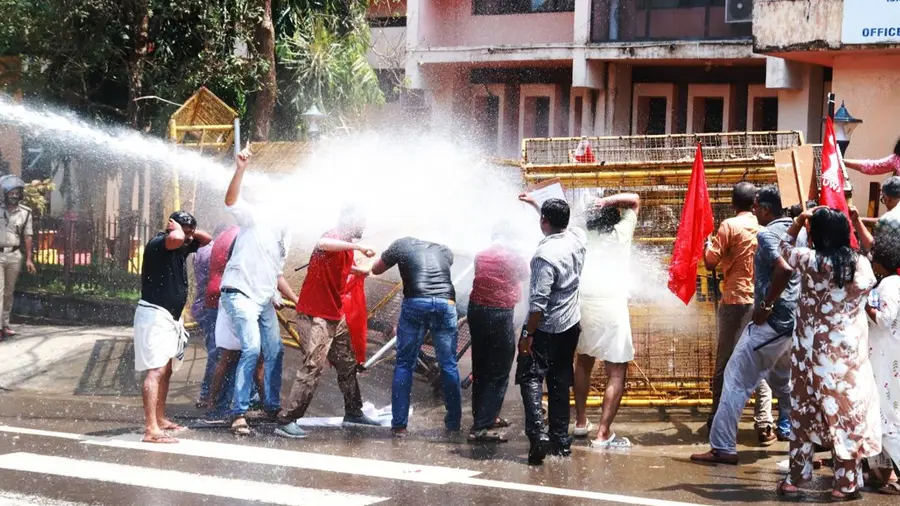 Protest against Journalist