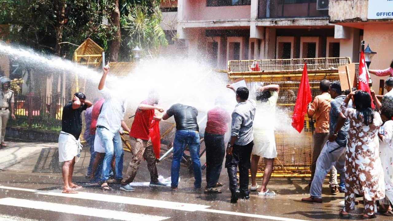 Protest against Journalist