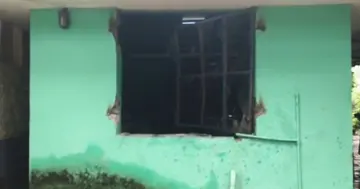 കാട്ടാന തകര്ത്ത പെരിങ്ങല്ക്കുത്ത് എല്പി സ്കൂളിന്റെ അടുക്കള